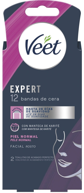 DEPIL VEET EXPER BAND FACIAL 12U