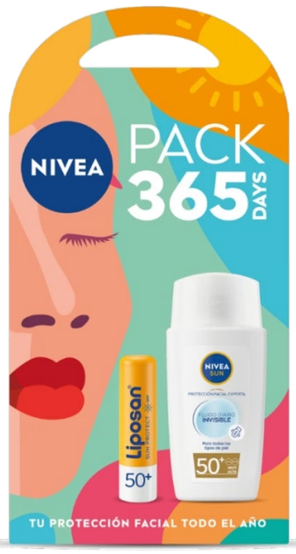 SUN FAC NIVEA PACK 365 LOC F50+LIPO