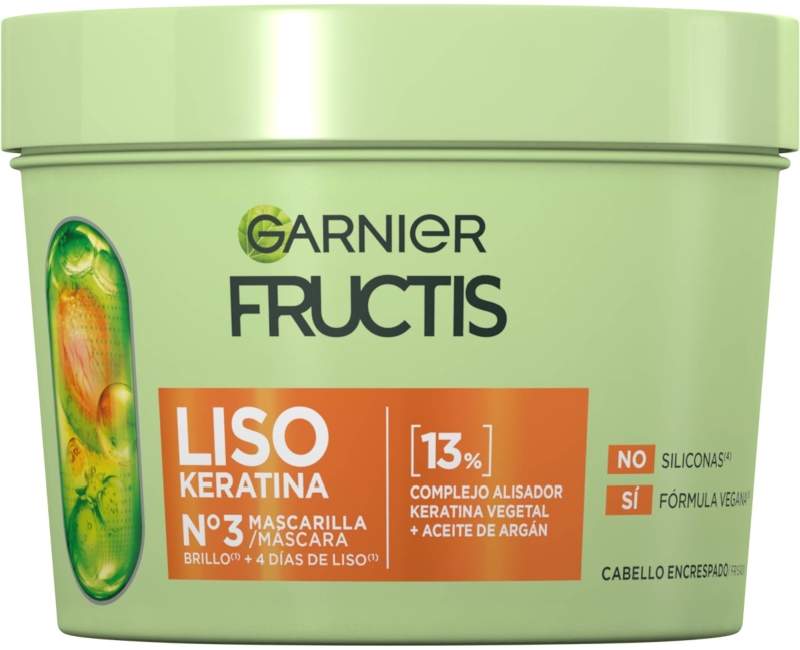 MASCARILLA FRUCTIS 370 LISO KERATIN