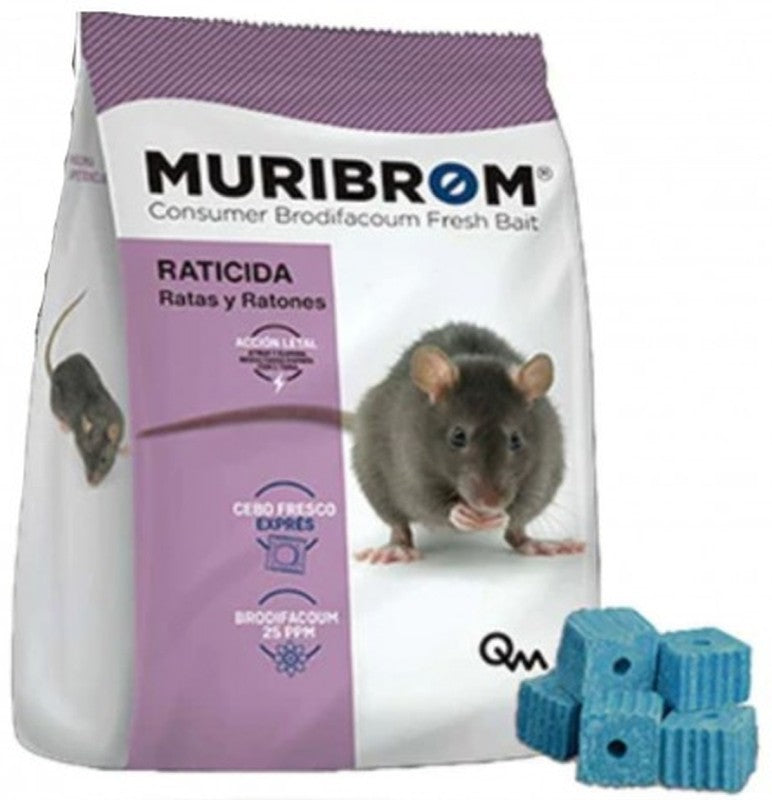 RATICIDA MURIBROM BLOQUE BOLSA 200G