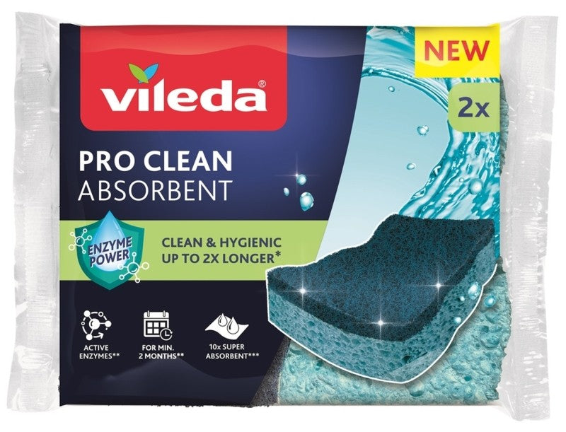 ESTR VILEDA ABSORBENT 2U PROCLEAN