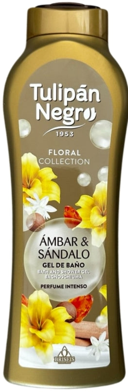 GEL T NEGRO 650 AMBAR SANDALO