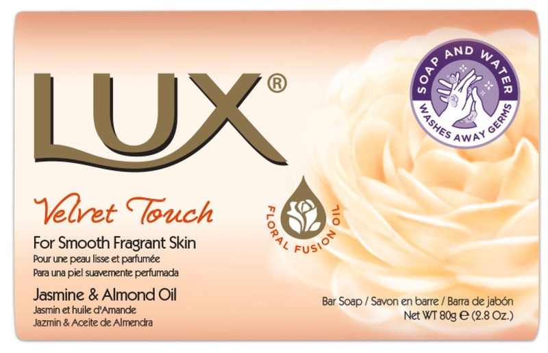 JABON LUX WHITE VELVET 80G