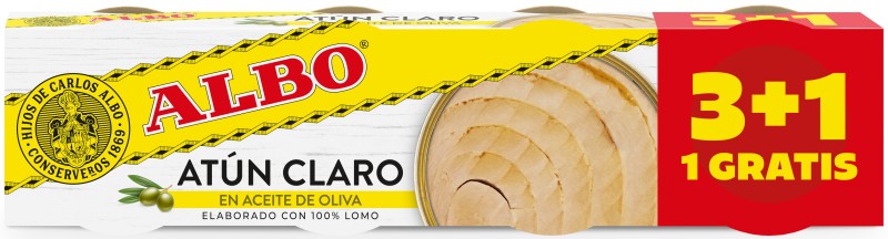 ATUN ALBO CLARO AC OLI RO-65 PK3+1