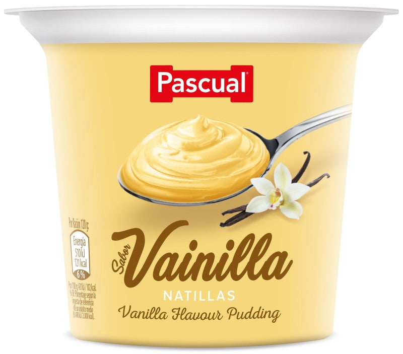 P PASCUAL NATILLAS VAINILLA 120G