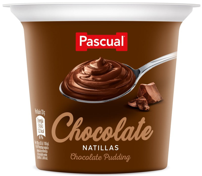 P PASCUAL NATILLAS CHOCOLATE 120G