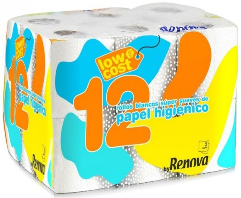 PAPEL RENOVA LOW COST 2C 12,5M 12 R