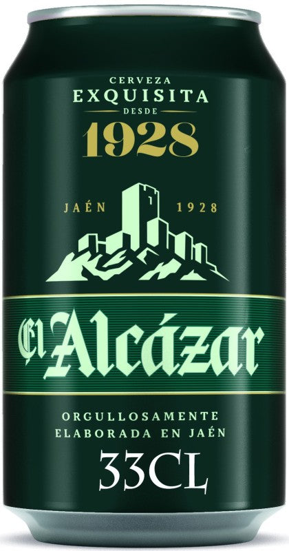 CERVEZA EL ALCAZAR LT 330        6G