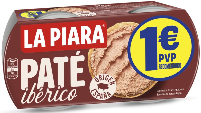 PATE PIARA 75G PK2 IBERICO