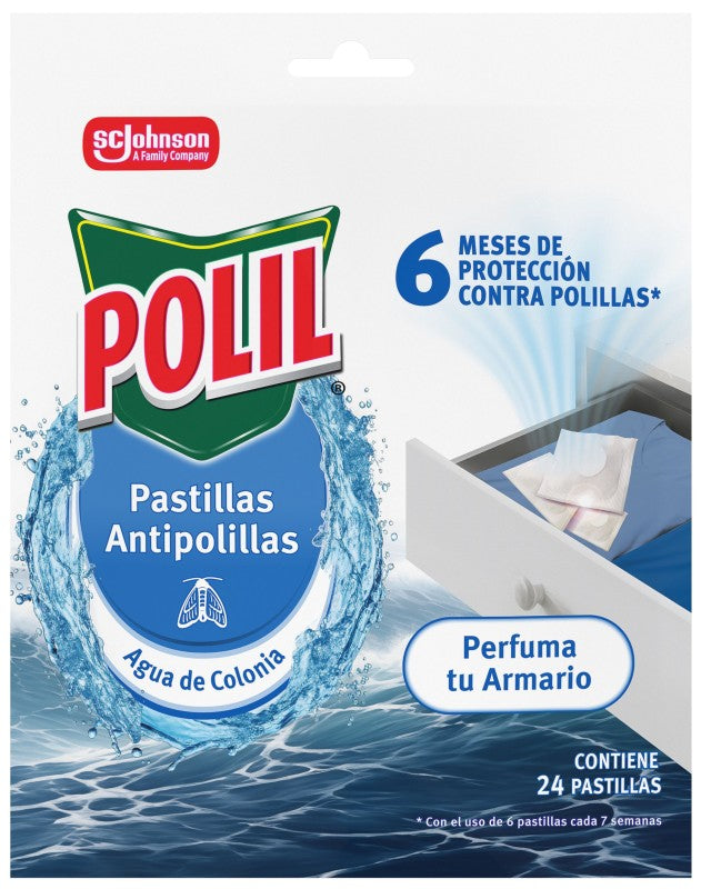 ANTIPOL POLIL 24 PLLAS AGUA COLONIA