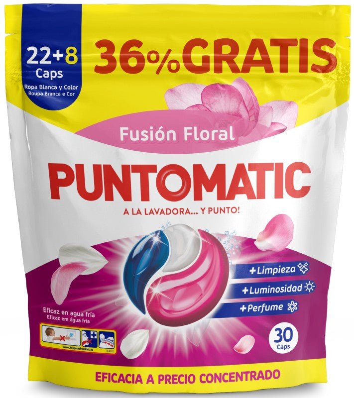 PUNTOMATIC CAPS 22+8U FLORAL