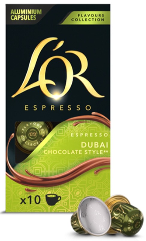 CHOCOLATE NESP. LOR DUBAI 10 CAP