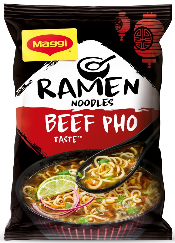 FIDEOS MAGGI RAMEN BEEF PHO 90G