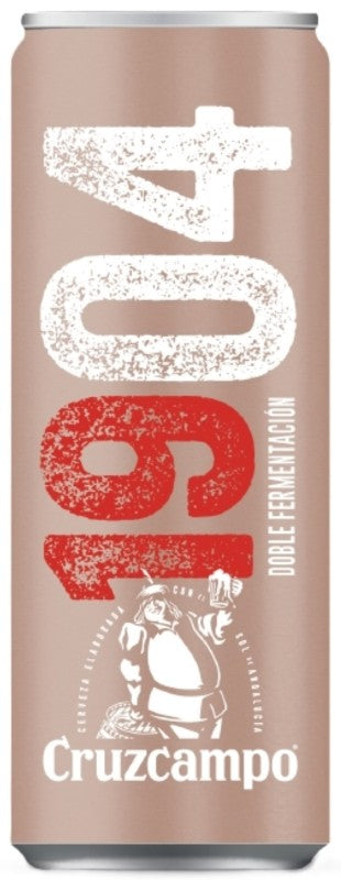 CERVEZA CRUZ. LT 330 1904      5,9G